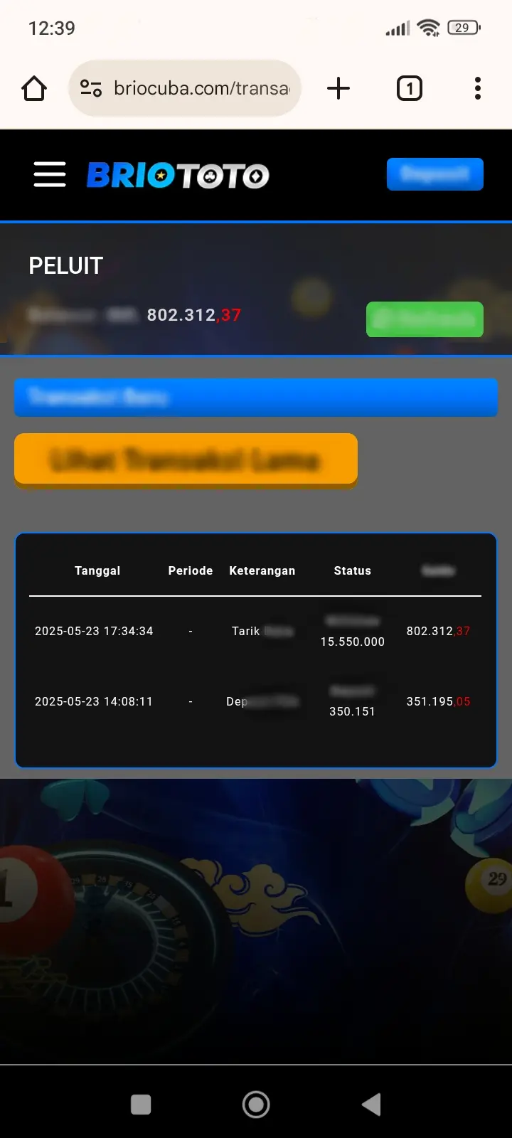 BRIOTOTO Daftar Akun Resmi Indonesia
